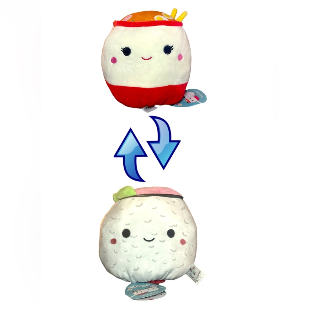 Squishmallow Flipamallow Ramen / Sushi 8”